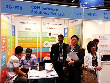 CDN Solutions Group in hktdc ict expo